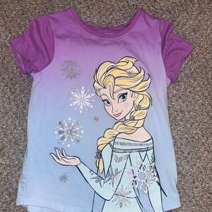 Disney Frozen Purple and Lavender Kids Tee